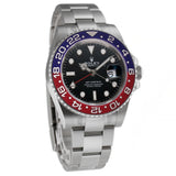 Steel 40mm Pepsi Red & Blue Bezel Oyster Bracelet