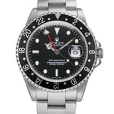 Steel Black Bezel Insert P Serial Circa 2000