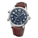 Pilot Travel Time 18k White Gold 42mm Blue Dial