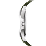 42mm Jumbo 18k White Gold Khaki Green Dial