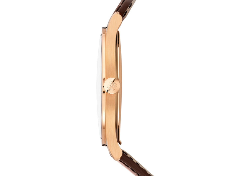 18k Rose Gold 37mm Silver Dial Manual Wind