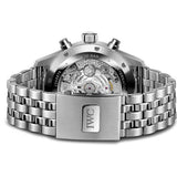 43mm Chronograph Stainless Steel Black Dial