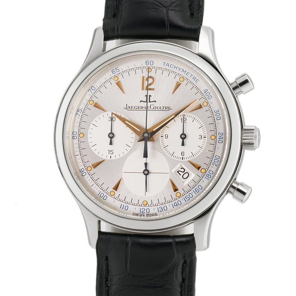 Jaeger LeCoultre 37mm Master Control Meca Quartz Chronograph