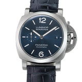 40mm Quaranta Steel Blue Sandwich Dial