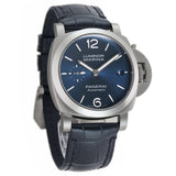 40mm Quaranta Steel Blue Sandwich Dial