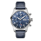41mm Chronograph Stainless Steel Blue Dial On Strap