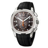42mm Chronograph Stainless Steel Black Dial