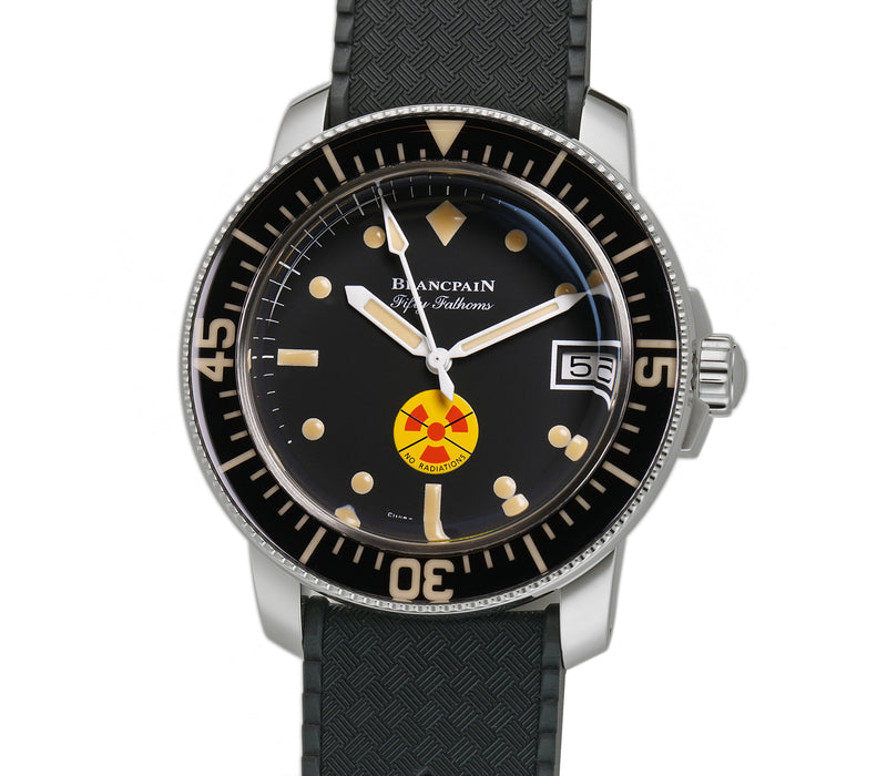 Blancpain fifty fathoms no sales radiation