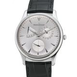 39mm Master Ultra Thin Reserve De Marche Steel Silver Dial