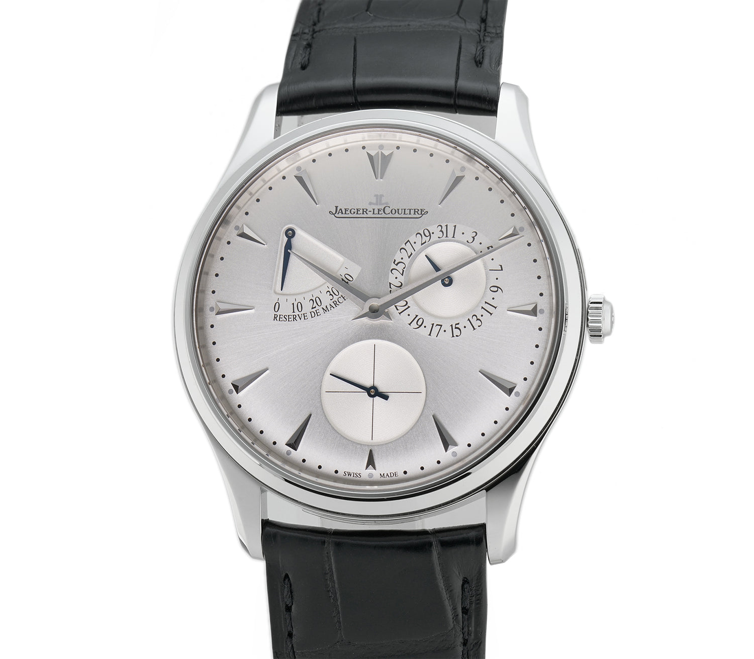 Jaeger LeCoultre 39mm Master Ultra Thin Reserve De Marche Q1378420