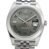 41mm Stainless Steel Slate Wimbledon Dial Jubilee