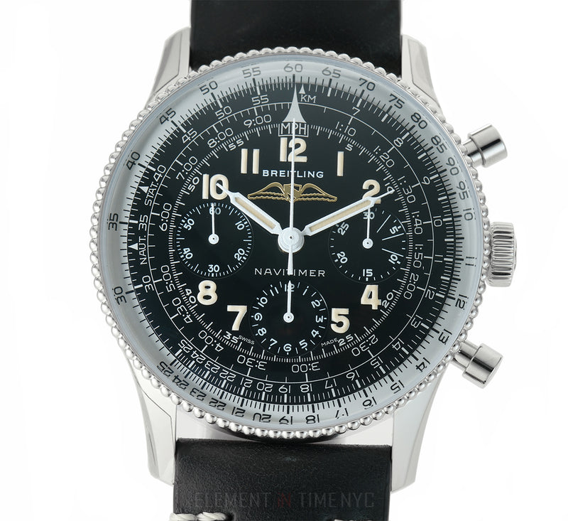 Ref. 806 1959 Re-Edition Chronograph Steel 41mm Black Dial