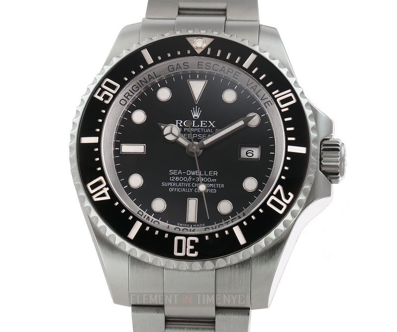 Rolex Sea Dweller Deepsea 44mm Black Dial 116660 V Serial Full Set