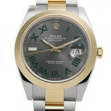 41mm Steel and 18k Yellow Gold Wimbledon Dial Oyster