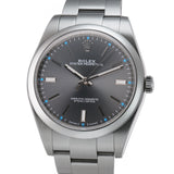 39mm No-Date Steel Dark Rhodium Index Dial