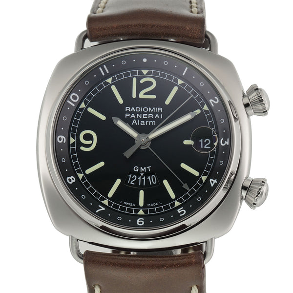 Panerai Radiomir GMT Alarm 42mm Steel GP Based Movement PAM 00098