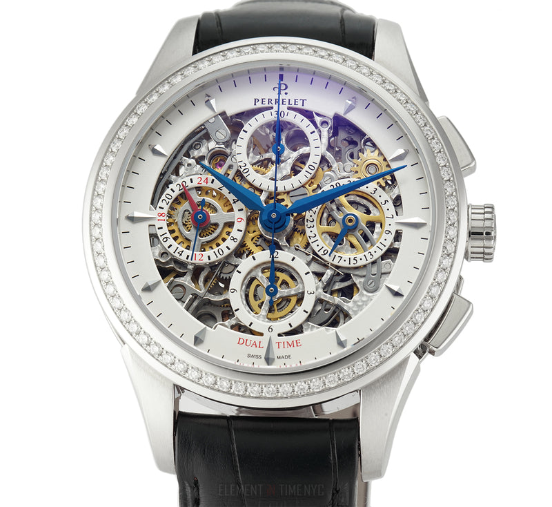 Perrelet skeleton clearance chronograph