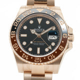 40mm Rootbeer 18k Rose Gold And Ceramic Bezel