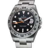 42mm Black Dial Orange Hand Caliber 3285
