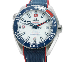 Planet Ocean 600m 36th America's Cup Edition Steel 44mm White Dial