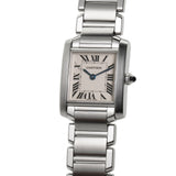 20mm Ladies Tank Francaise Stainless Steel Quartz