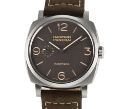 Radiomir 1940 3 Days Titanium 47mm Brown Sandwich Dial