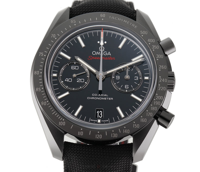 Moonwatch Co-Axial Chronograph Black Dial 44mm On Deployment