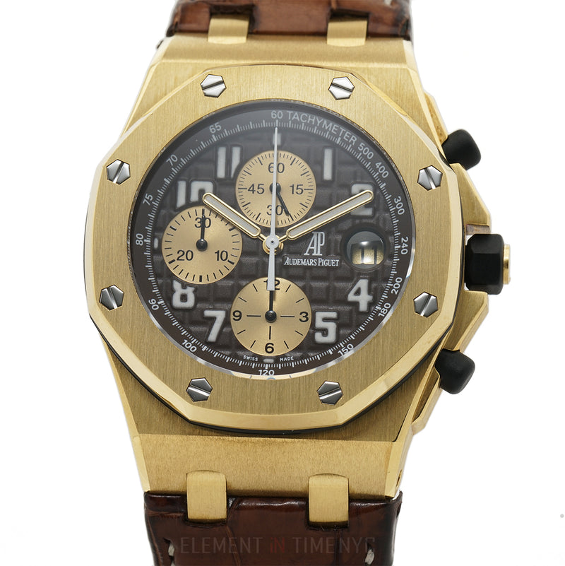 Gold audemars piguet discount royal oak offshore