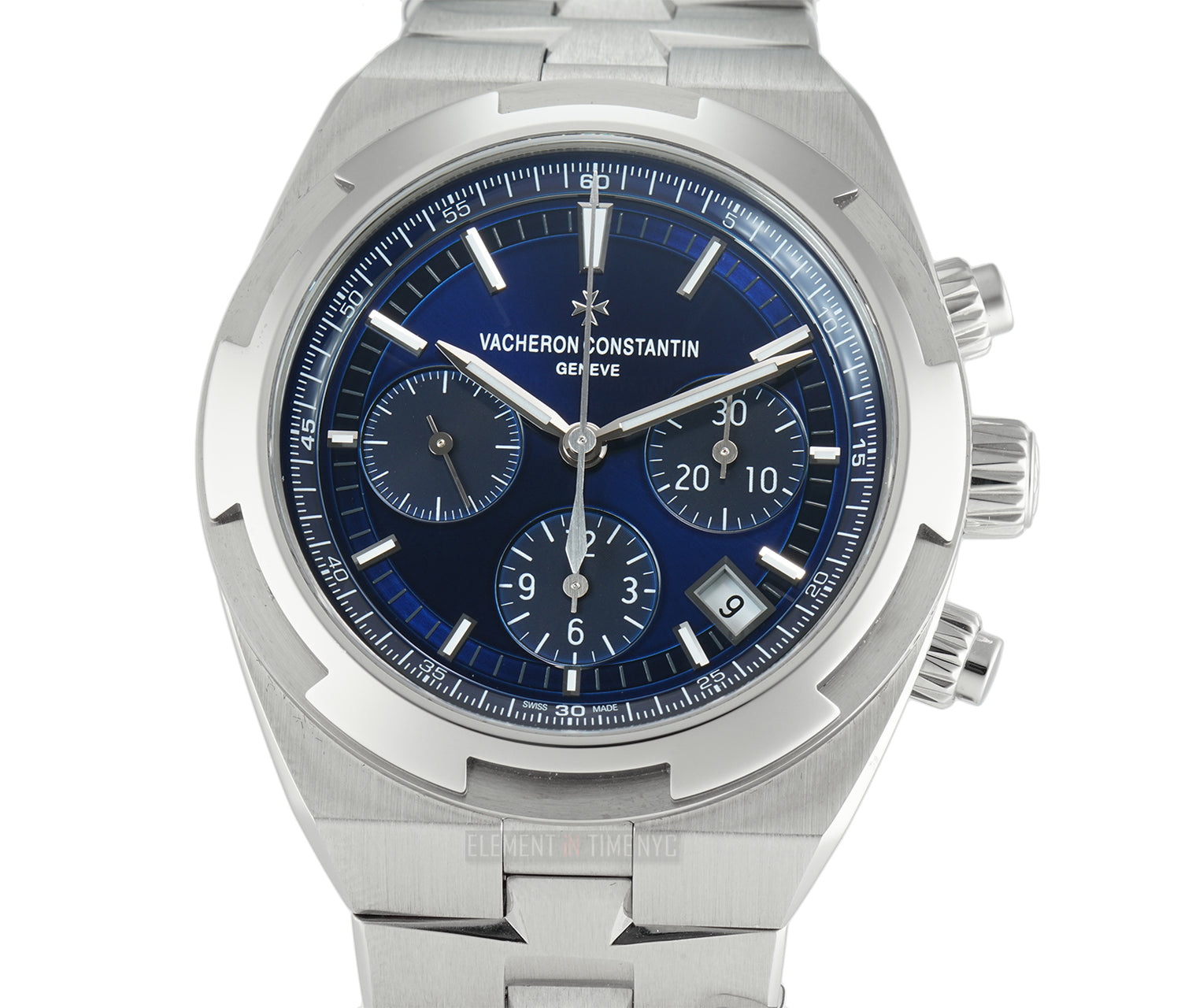 Overseas Certified Pre Owned Watch in Blue - Vacheron Constantin