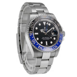 40mm Batman Black & Blue Ceramic Bezel Oyster Bracelet With Card