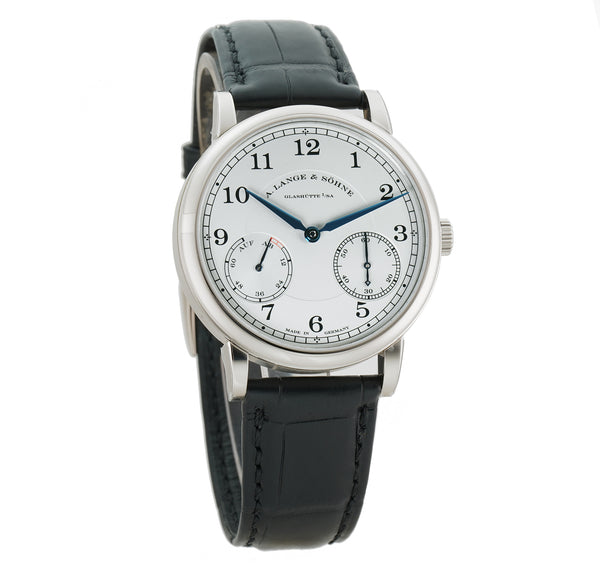 Up/Down 18k White Gold 39mm Silver Dial