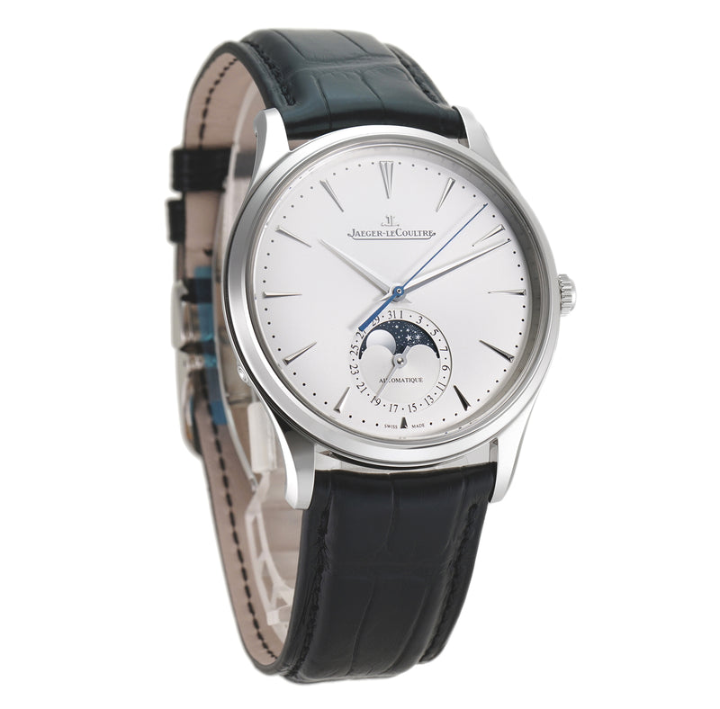 39mm Master Ultra Thin Moon Steel Silver Dial