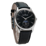 Master Ultra Thin Moon Steel 39mm Black Dial