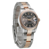 31mm Steel and 18k Everose Gold Slate Grey Index Dial
