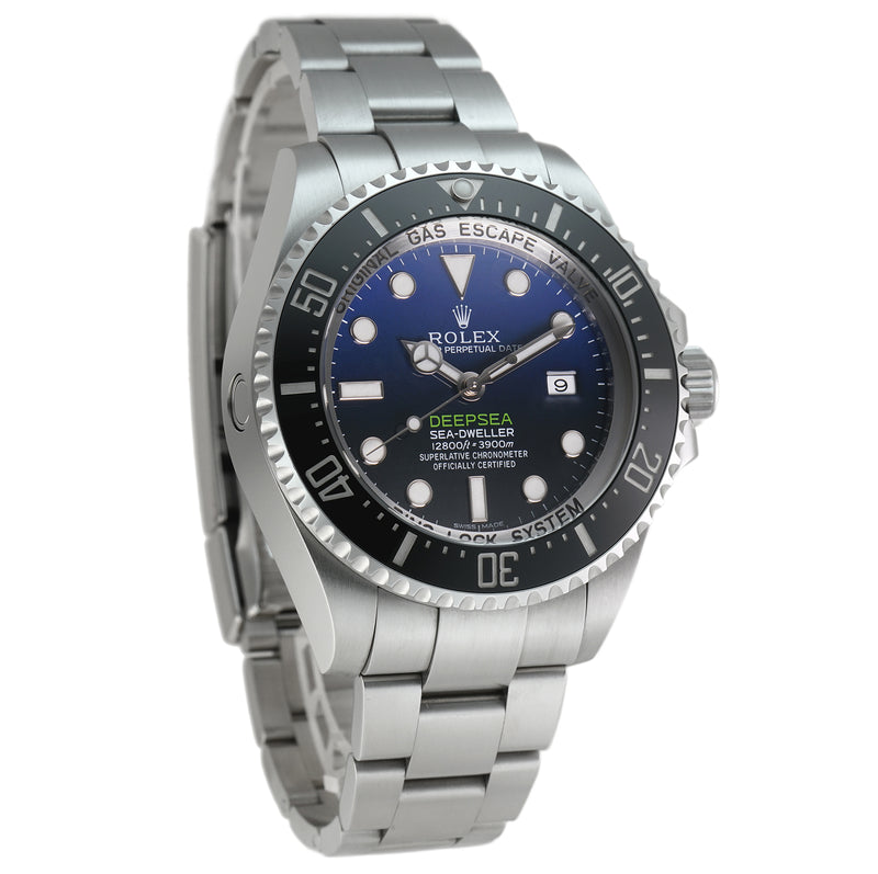 44mm Deepsea James Cameron D-Blue Dial With Card 2016