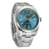 40mm Green Crystal Z-Blue Dial