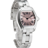 Ladies 31mm Steel Pink Dial