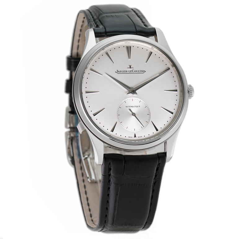 Master Ultra Thin Small Seconds Steel 39mm Silver Dial