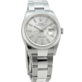 36mm Steel Silver Index Dial Oyster Bracelet