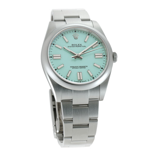 No-Date 41mm Tiffany Turquoise Dial