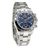 40mm 18k White Gold Blue Dial