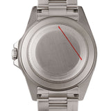 40mm Stainless Steel Black Dial GMT
