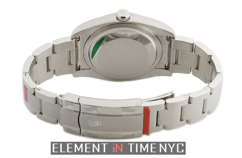 36mm Stainless Steel No-Date White Grape Dial