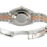 41mm Steel & Everose Gold Chocolate Index Dial Jubilee Bracelet