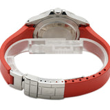 40mm White Dial On Rubber B & Steel Bracelet Included