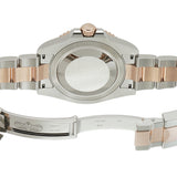 40mm Root Beer Steel And Everose Gold Ceramic Bezel Black Dial