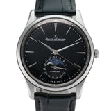 Master Ultra Thin Moon Steel 39mm Black Dial