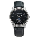 Master Ultra Thin Moon Steel 39mm Black Dial