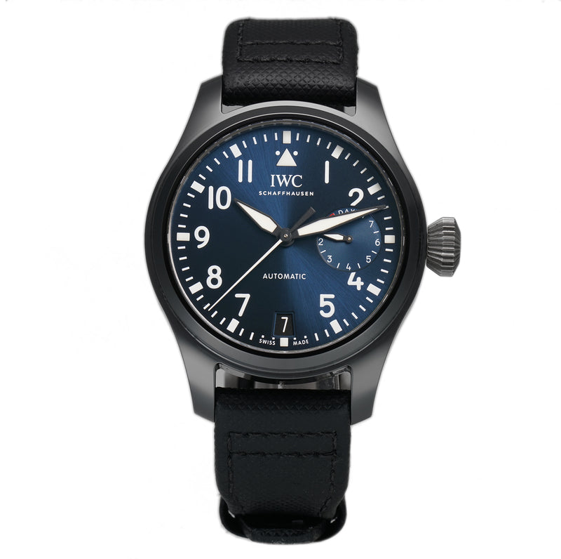 IWC Big Pilot Ceramic Blue Dial Limited Edition Rodeo Drive