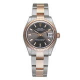 31mm Steel and 18k Everose Gold Slate Grey Index Dial